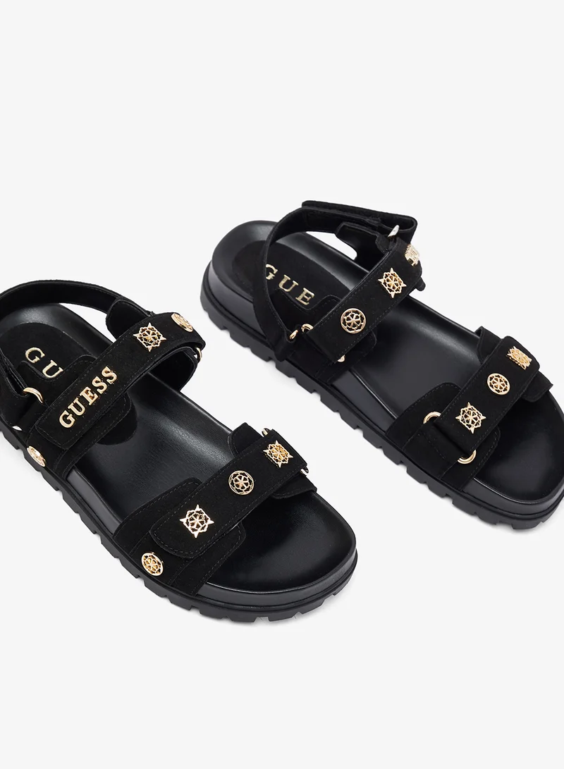 GUESS  Florizi Flat Sandals for Women | Best Price UAE